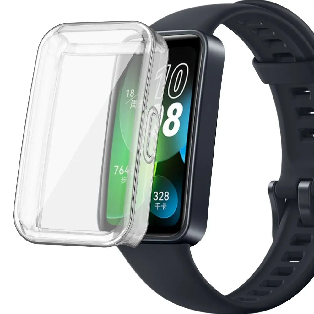 Huawei Band 8 & 9 Clear Protective Case – Ultra-Thin Full Cover Peaceful Pleasures Health and Wellness