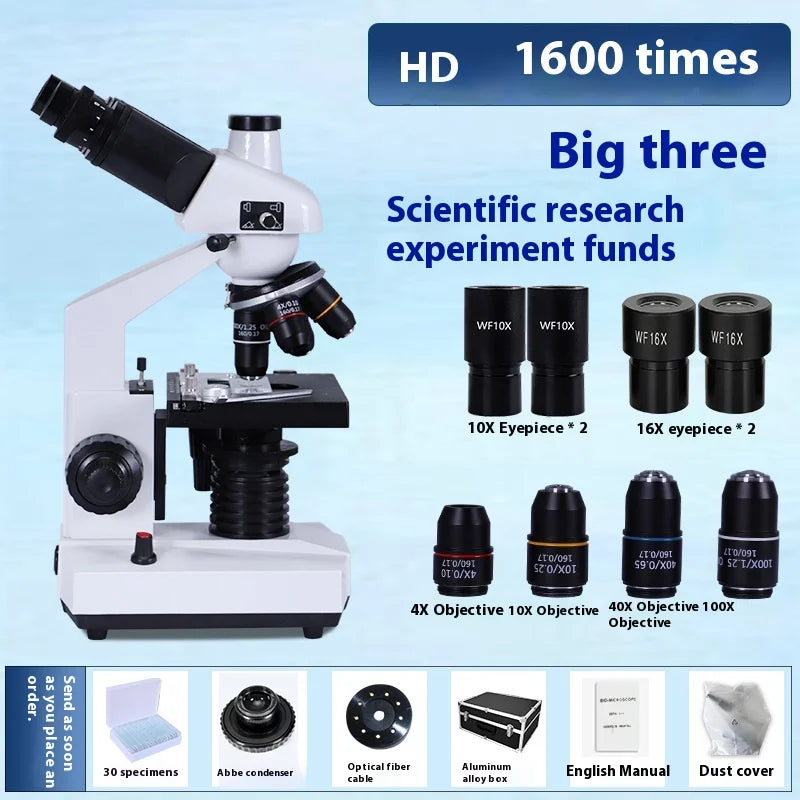 Binocular Electron Microscope Laboratory Research Microscope Maintenance Beauty Electronic Magnifying Glass Peaceful Pleasures Health and Wellness 6