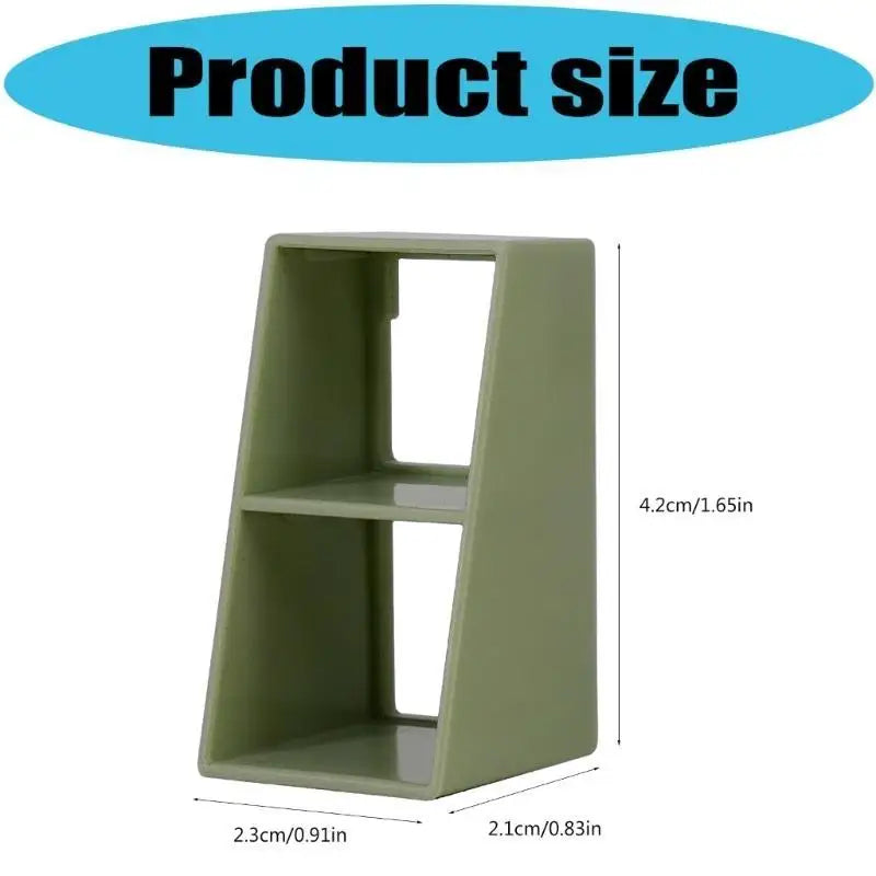 1/6 Scale Miniature Book Rack – Dollhouse Desktop Accessory