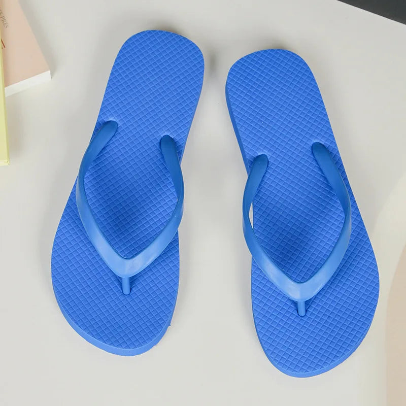 Women's Anti-Slip Beach Flip Flops | Quick-Dry PVC Slides
