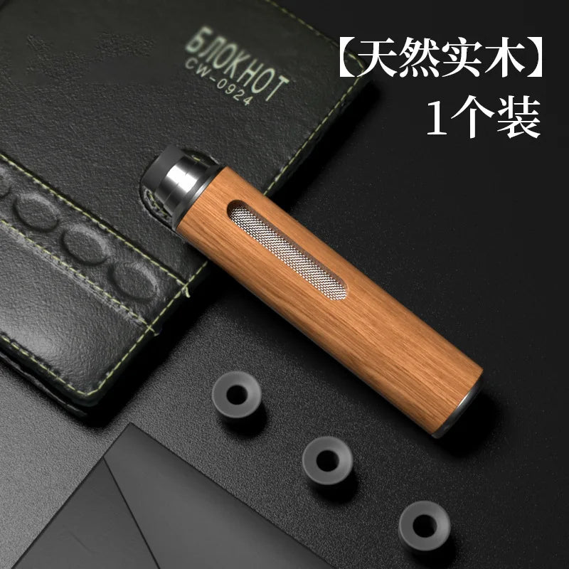 Wooden Car Ashtray – Anti-Ash Smokeless Cigarette Holder