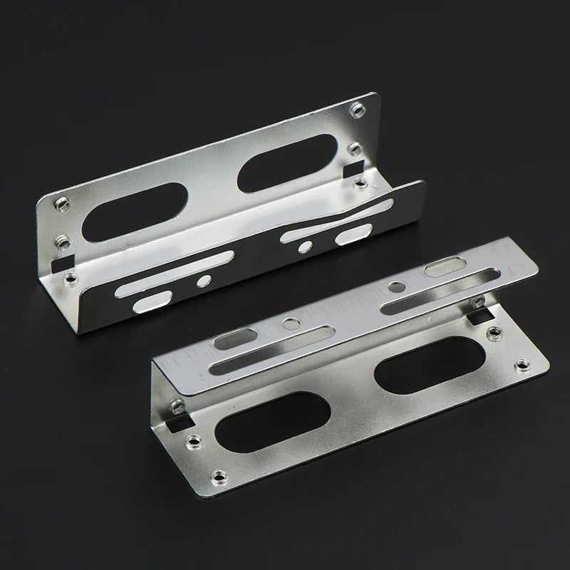 3.5" to 5.25" Drive Bay Bracket for HDD, SSD & M.2 – 2 Pack