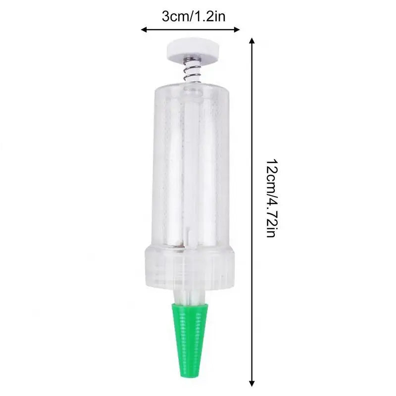 Handheld Seed Dispenser – Manual Garden Seed Planter Tool