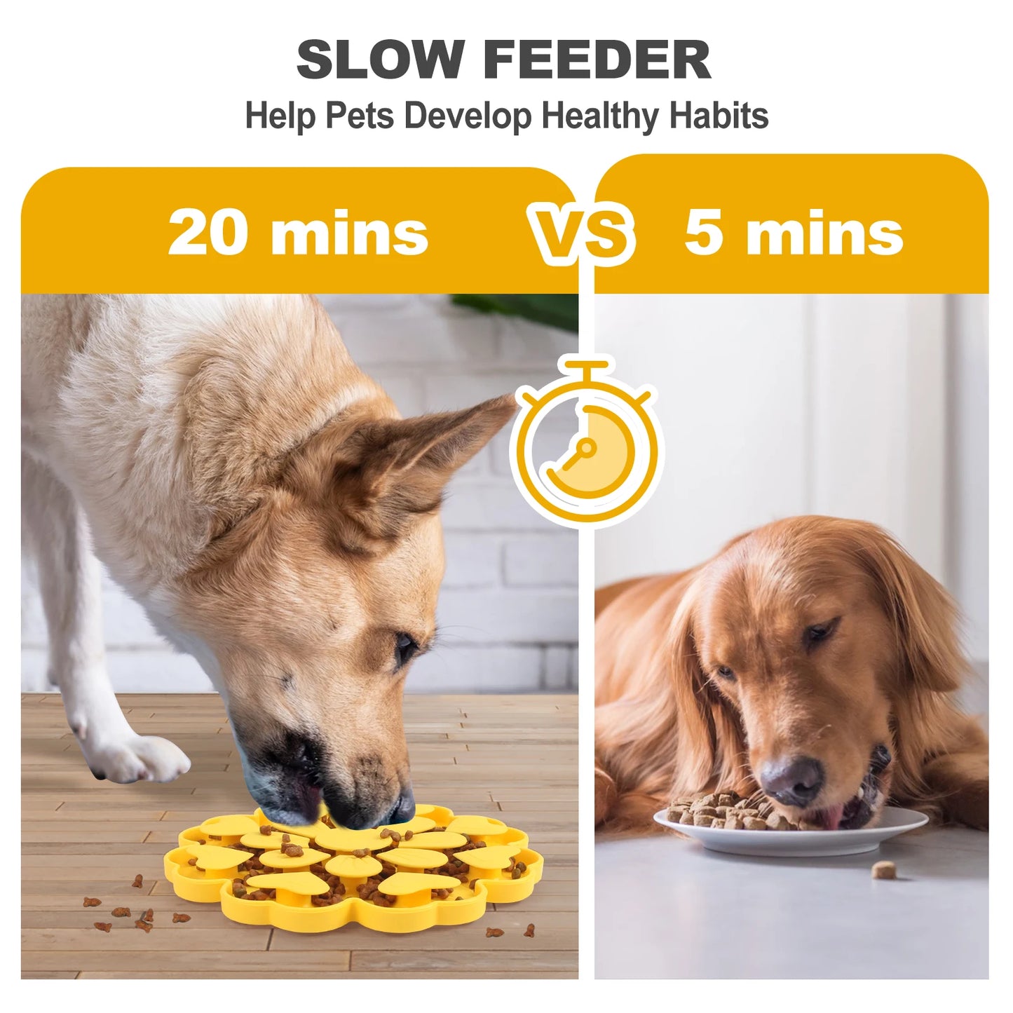Pet Slow Feeder Bowl Licking Pad Lick Suction Cup Choke Proof