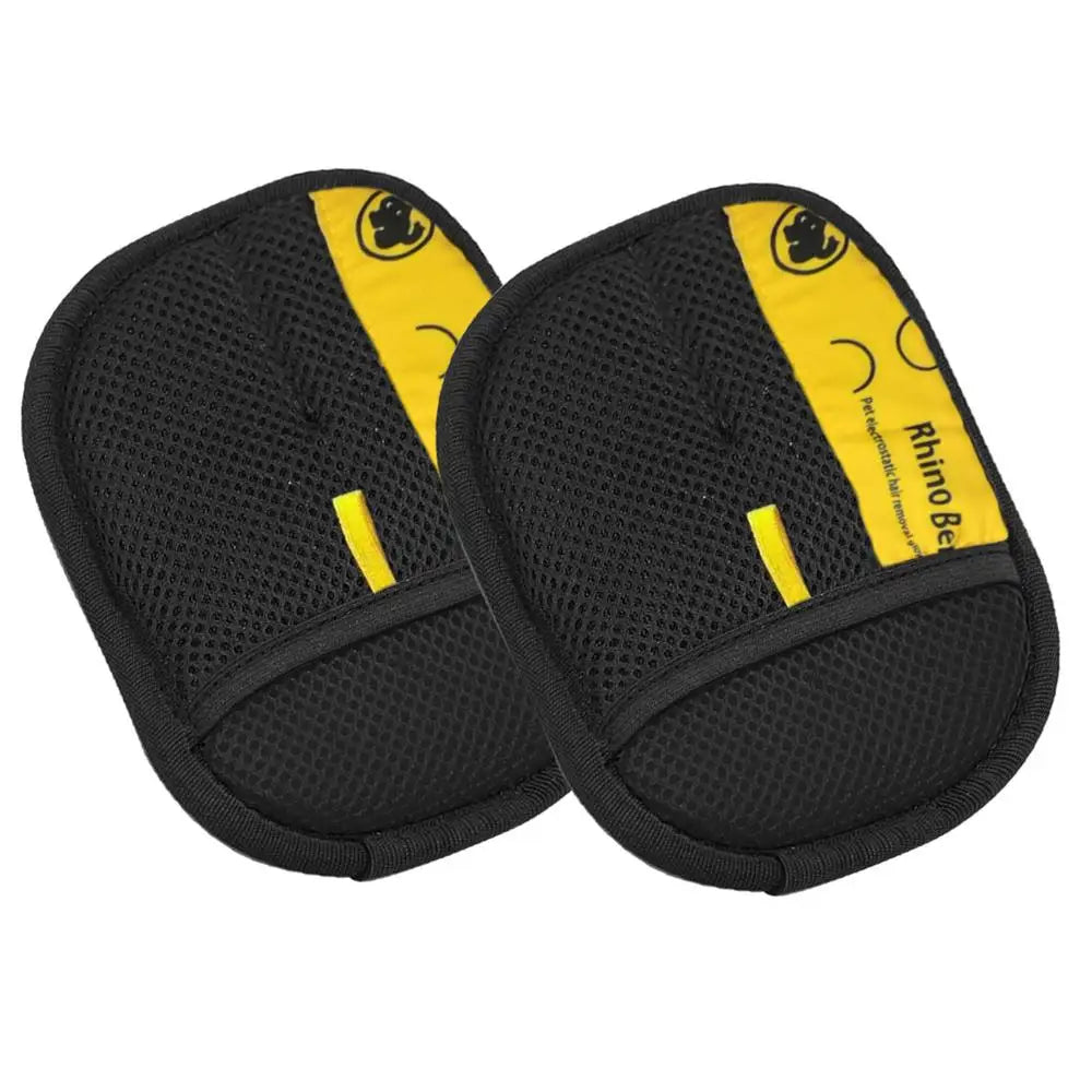 2-Pack Pet Hair Remover Gloves – Dog & Cat Grooming Mitt