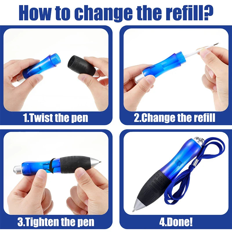 Weighted Fat Pens for Parkinson's, Tremors & Arthritis 5-Pack