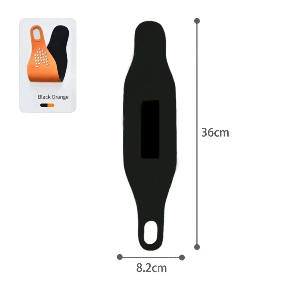 Elastic Wrist Guard Fitness Wristband Professional Splint Hand Brace Protector Band Arthritis Sprain Carpal Tunnel Tendon Sheath Peaceful Pleasures Health and Wellness 1pc Black Orange