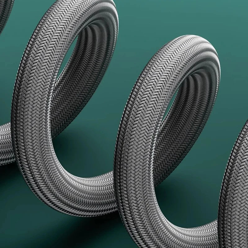 Flexible Shower Hose 1.5m/2m G1/2 – Nylon Bathroom Pipe