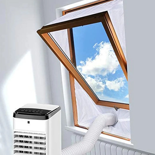 Portable AC Window Seal – Universal Exhaust Hose Sealing Cloth AC Window Seal Oasis Select 270x38cm