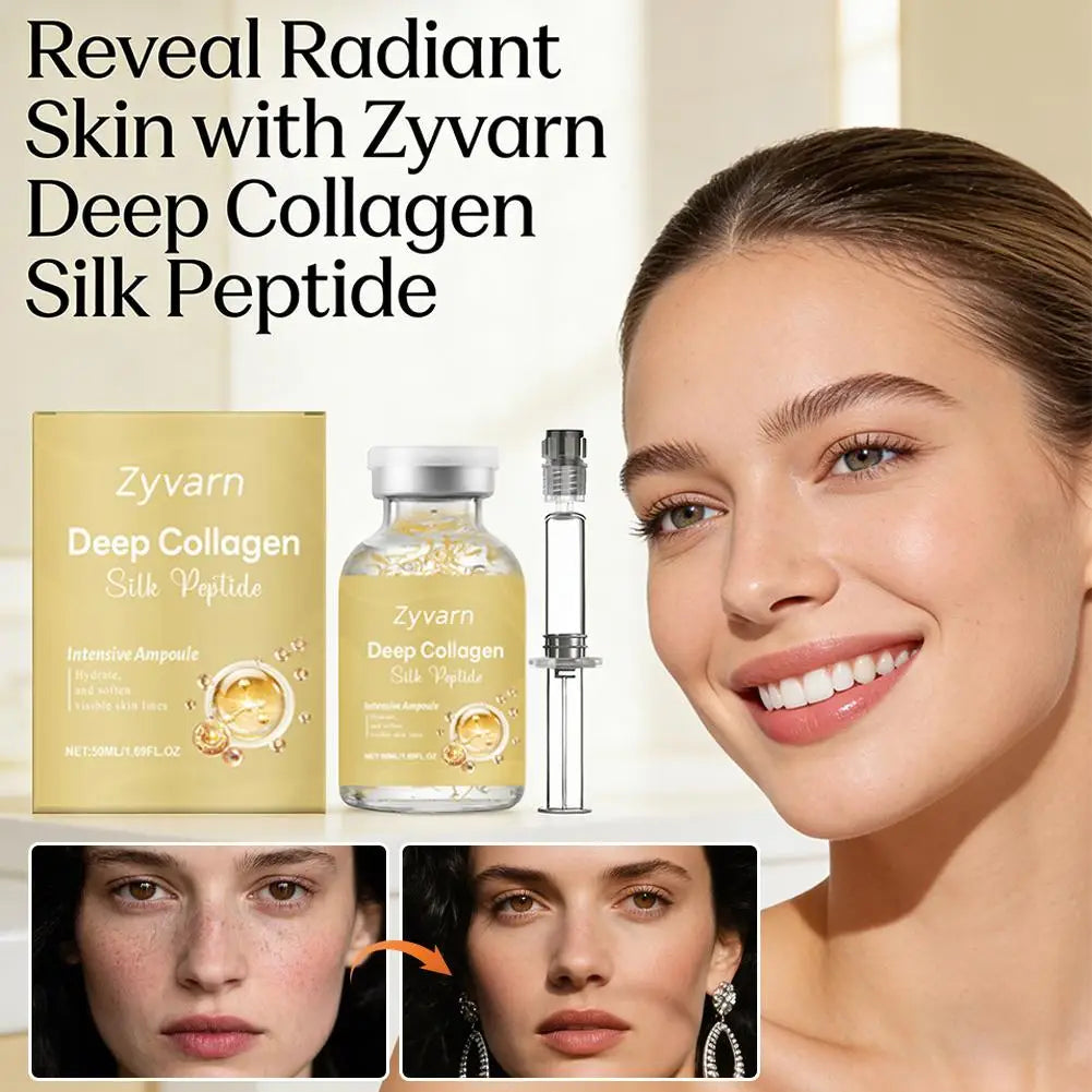 Collagen Silk Peptide Face Serum – Hydrating Ampoule 50ml