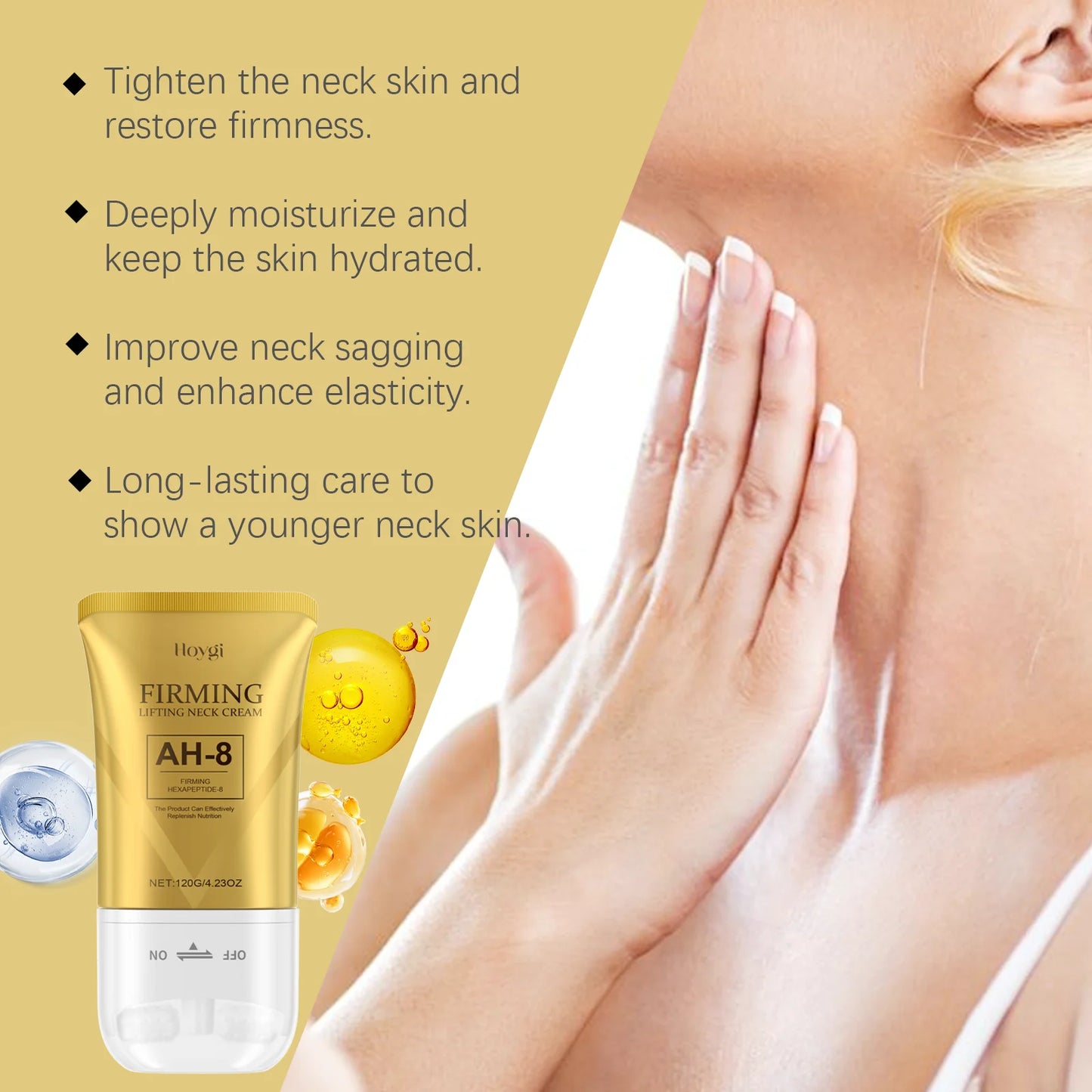 Neck Firming Roller Cream – Lift, Tighten & Anti-Aging
