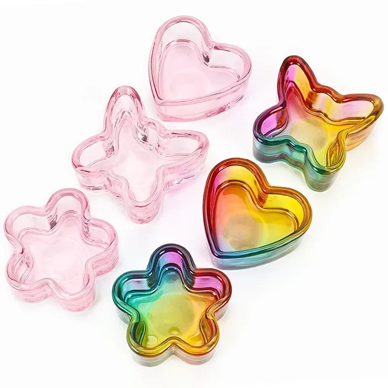 Crystal Glass Dappen Dish | Acrylic Nail Liquid Mixing Cup