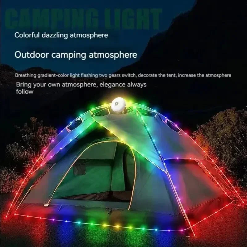 ESMARTER 10M LED Camping Light Strip | RGB Waterproof IP44