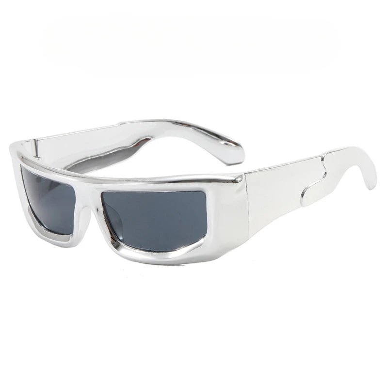 WINFUL Y2K Wrap Sunglasses UV400 | Men & Women Rectangle