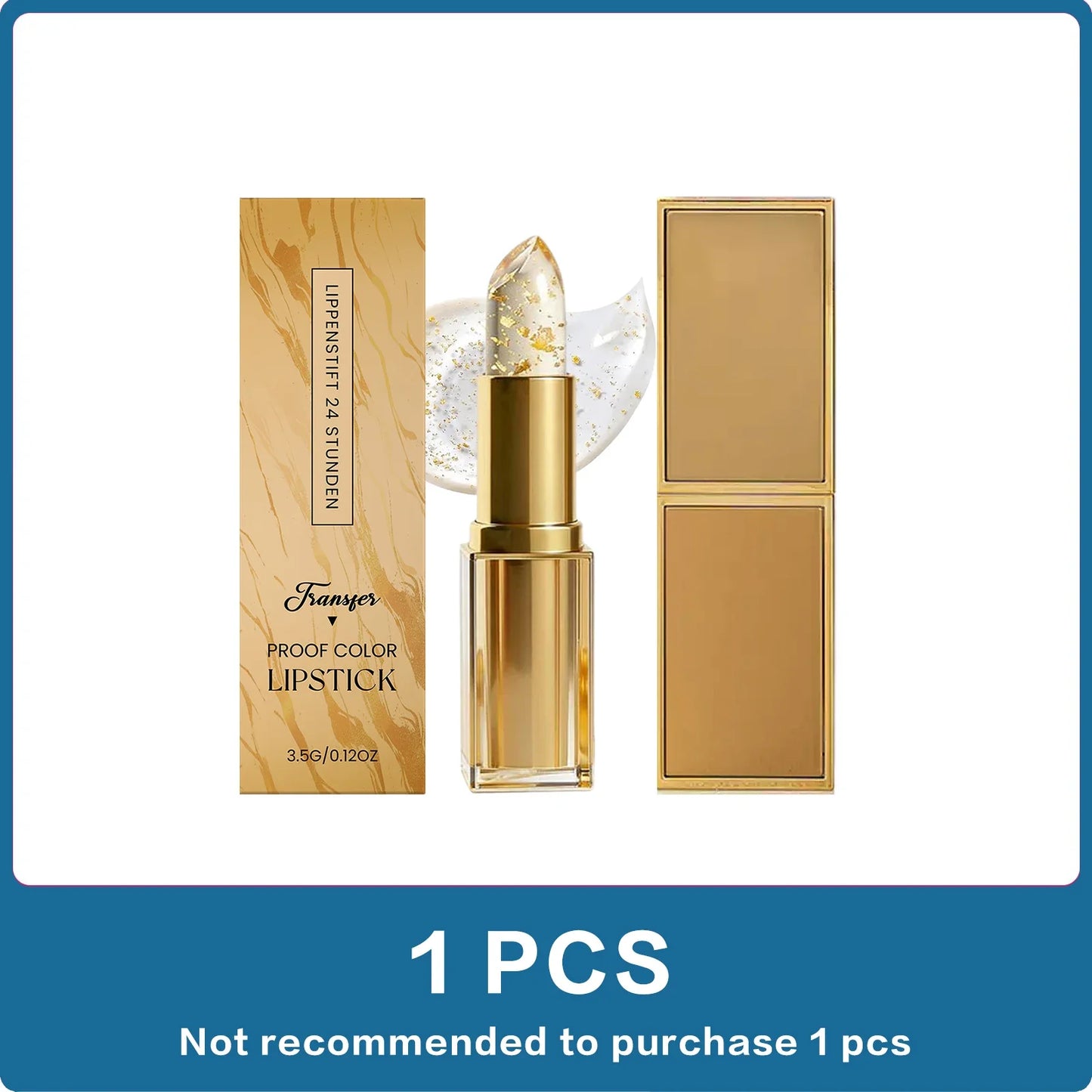 Gold Foil Color-Changing Lip Balm – Hydrating & Plumping