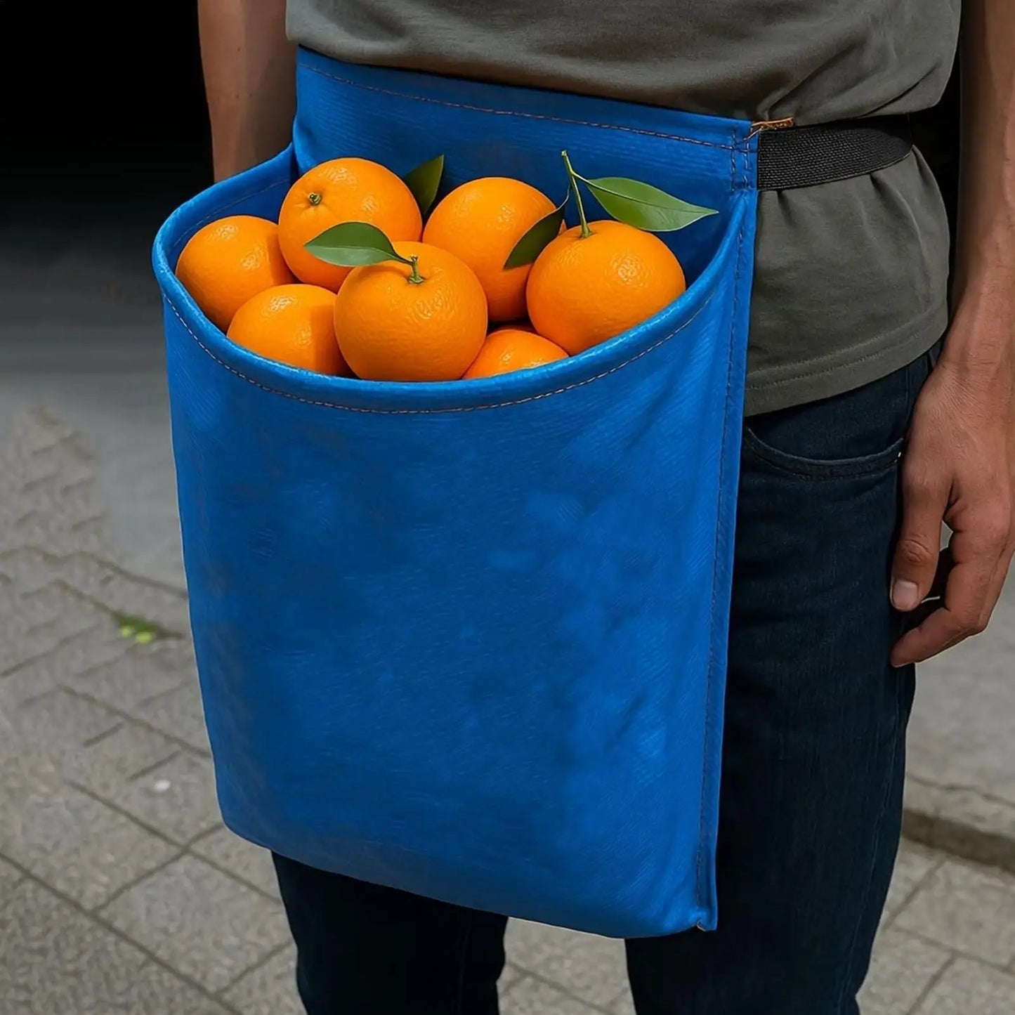 Garden Harvest Apron with Large Pocket – Waterproof & Hands-Free