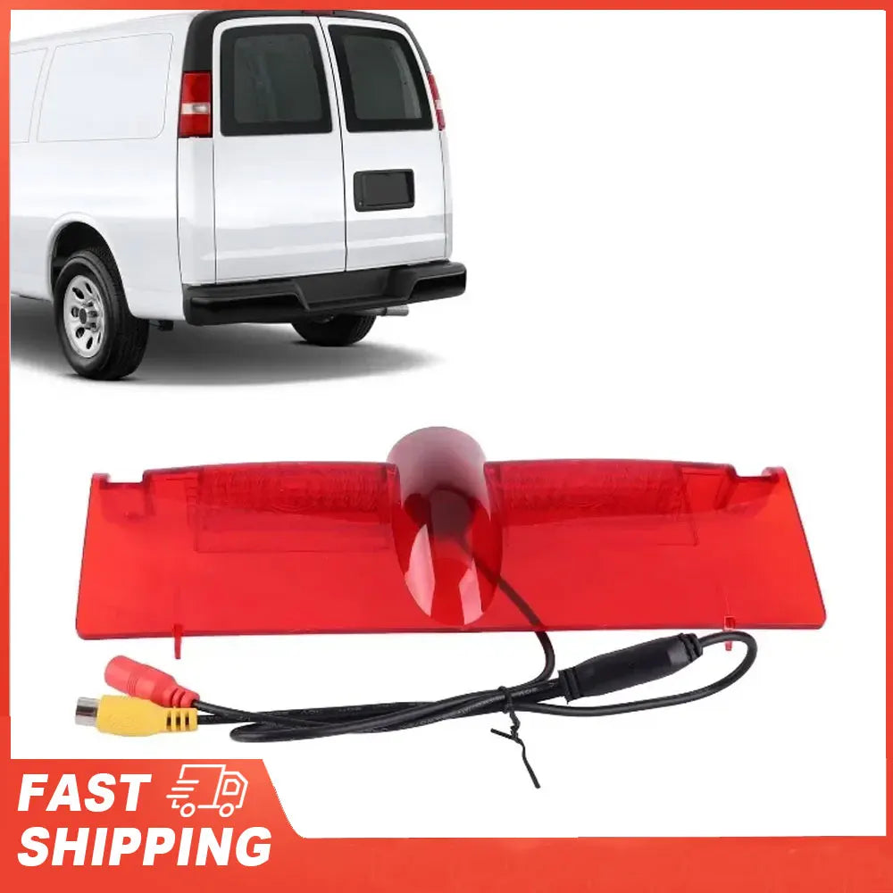 Rear View Camera 3rd Brake Light Position Mounted Fit Express Van