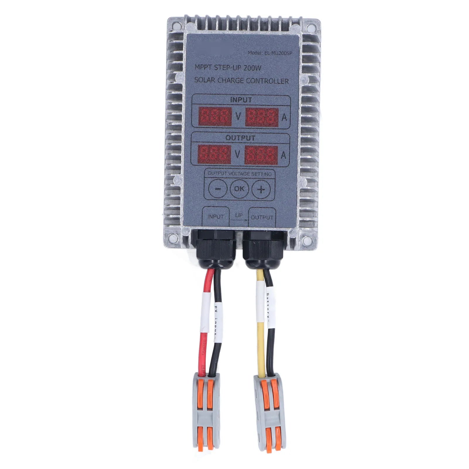 Solar Battery Controller Boost MPPT Voltage Adjustable Waterproof with Display 24‑85V Solar Controller Peaceful Pleasures Health and Wellness 200W