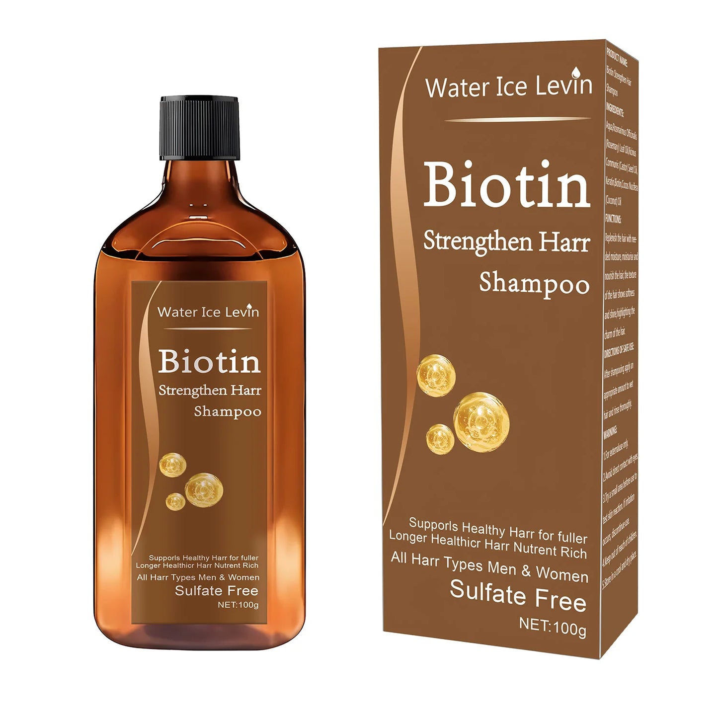 Biotin & Keratin Hair Thickening Shampoo | Men & Women