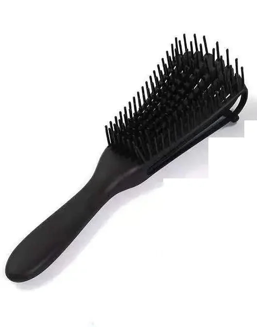 Detangling Hair Brush Scalp Massage Hair Comb Detangling Brush for Curly Hair Brush Detangler Hairbrush Women Men Salon Peaceful Pleasures Health and Wellness black