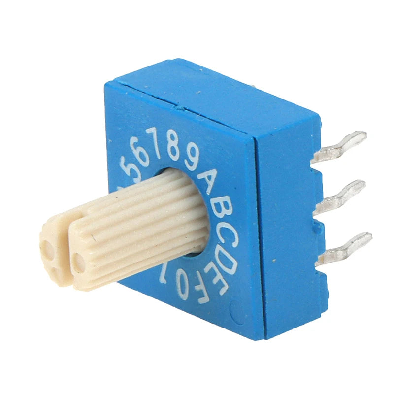 0-F Rotary Encoder Switch 16-Bit 8421C BCD Code with Handle