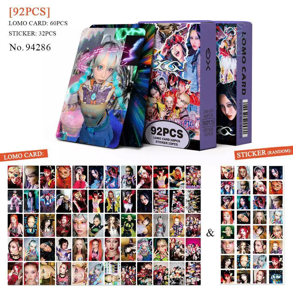 XG Girl Group Holographic Photo Cards JURIA CHISA JURIN Collectible