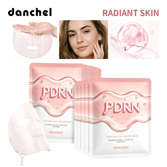 PDRN Vitamin B12 Coating Mask Barrier Repair High Purity Salmon DNA PDRN Improve Elasticity Evens Tone Deep Moisturizing Mask Peaceful Pleasures Health and Wellness