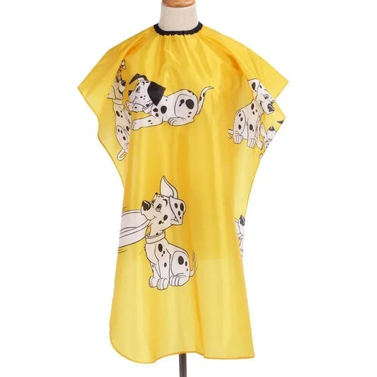 Kids Waterproof Cartoon Hair Cutting Cape | Children's Apron Kids Hairdressing Cape Peaceful Pleasures Health and Wellness