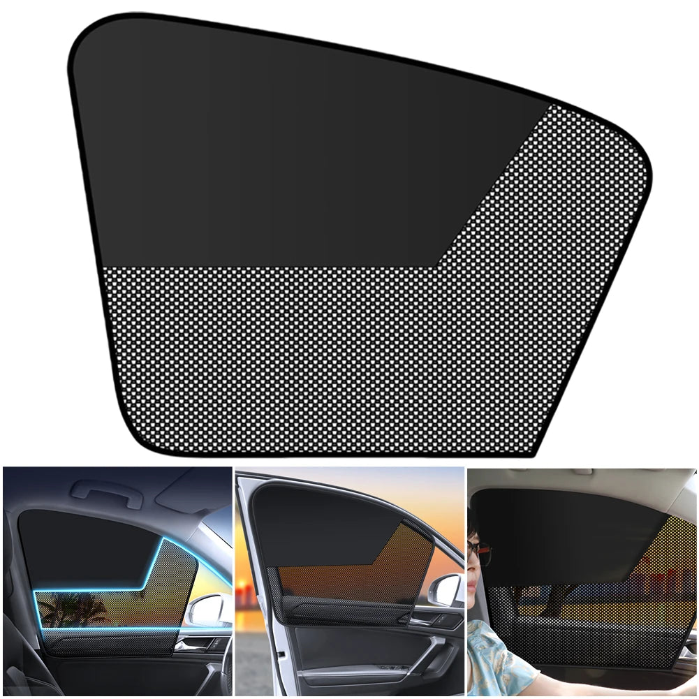 Magnetic Car Window Shades – Light Blocking Sun Shades Peaceful Pleasures Health and Wellness