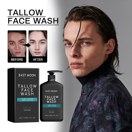 East Moon Men's Facial Cleanser – Oil Control & Pore Care Men's Facial Cleanser Oasis Select