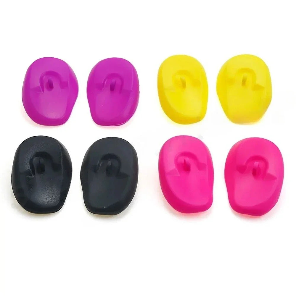 Silicone Ear Covers | Waterproof Protectors for Hair Dye & Shower
