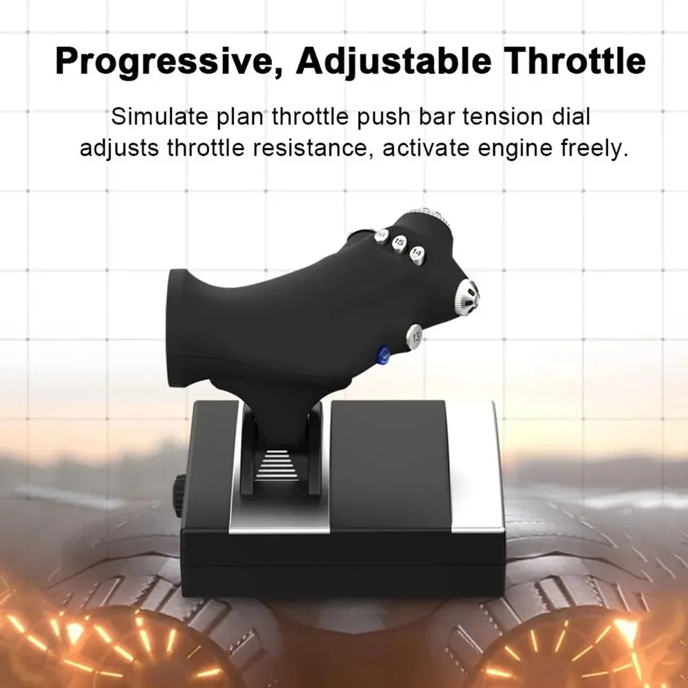 Flight Simulation Joystick Vibration Function Simulator Control