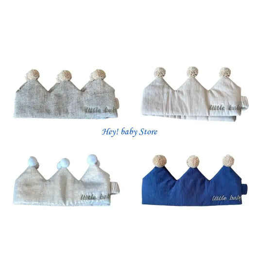 Elastic Baby Crown Headband for Birthdays & Gatherings Baby Crown Headband Peaceful Pleasures Health and Wellness