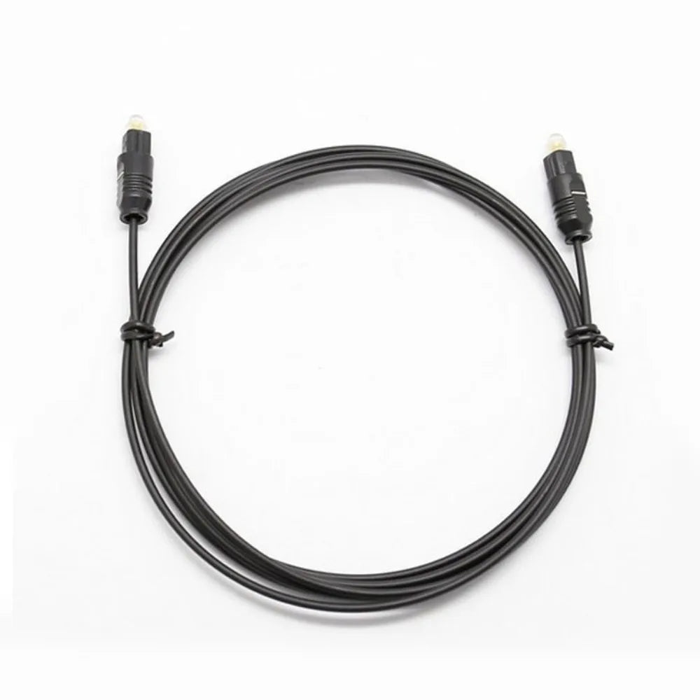 Sturdy Speaker Wire Digit Audio Frequency Coaxial Wire Optical Fiber Fiber Cable Audio Connection Cord Optic Audio Cable Peaceful Pleasures Health and Wellness