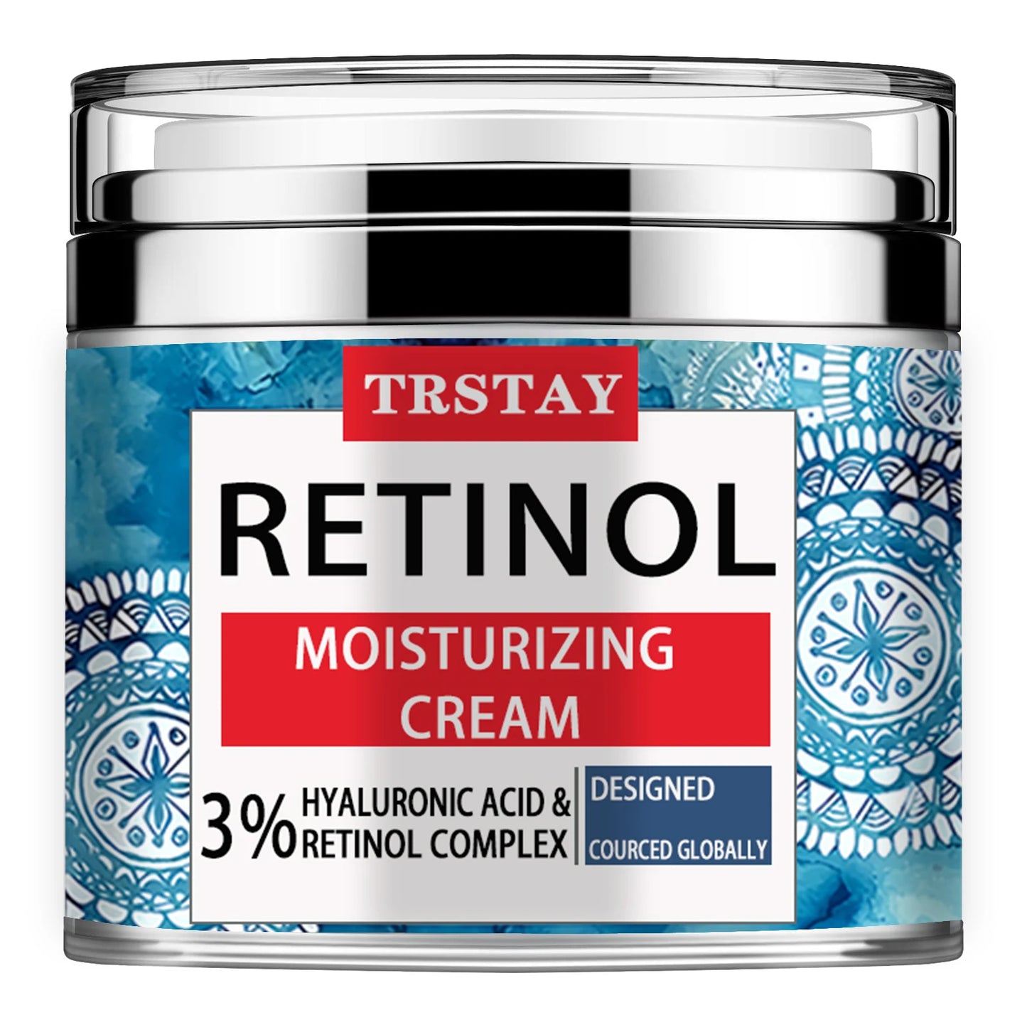 Retinol moisturizing face cream, mild and non irritating, moisturizes and nourishes the skin, leaving the skin soft and delicate Peaceful Pleasures Health and Wellness