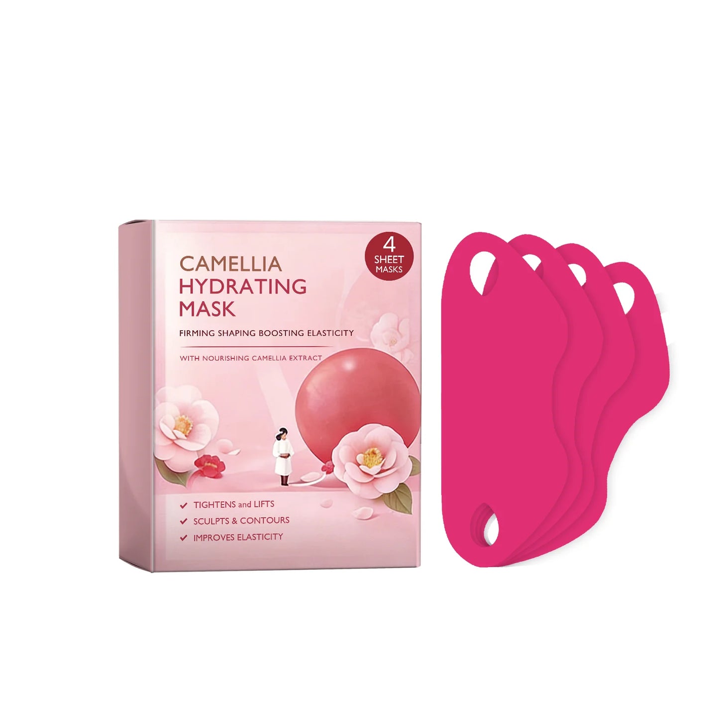 Firming Face Mask – Lifting, Anti-Aging & Hydrating 4pcs