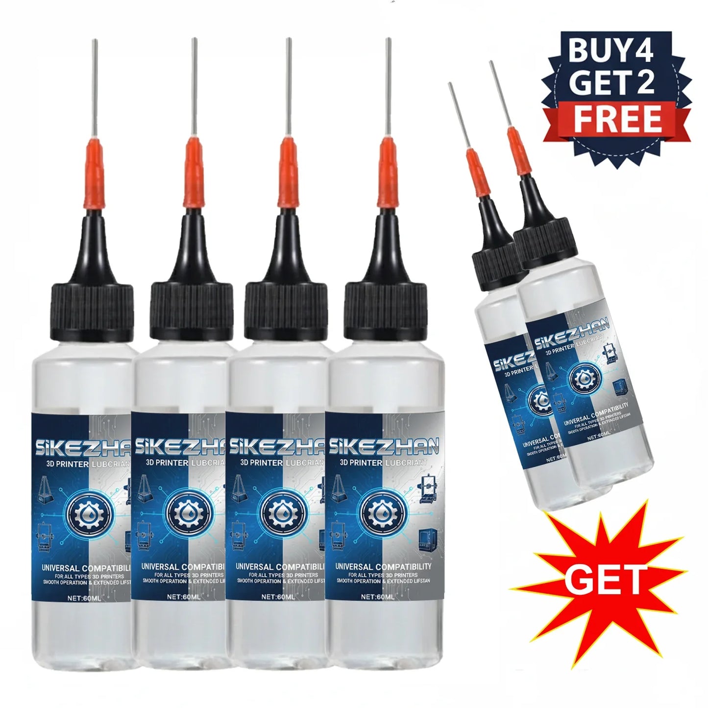 3D Printer Lubricant Grease & Oil – Rails, Bearings & Screws
