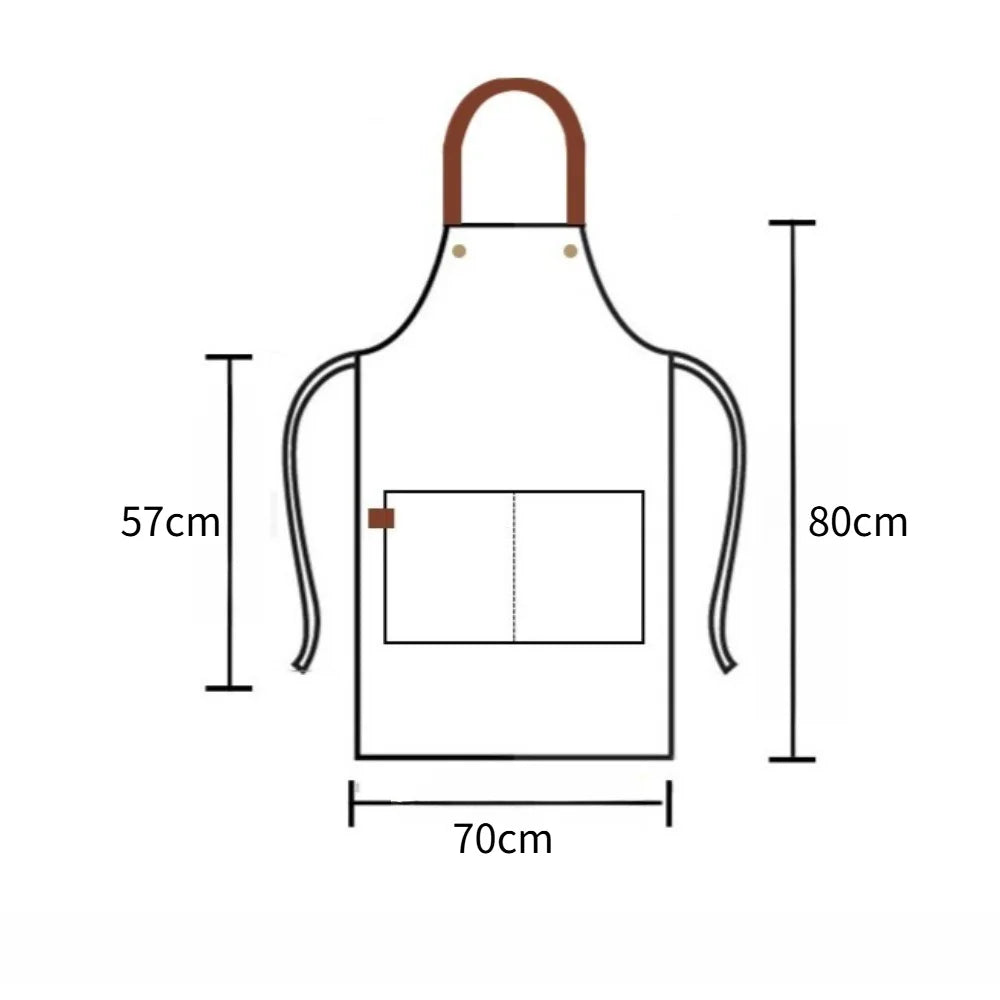 Kitchen Apron Waterproof Cross Adjustable Webbing Restaurant Bar Barbershop Work Apron Cocina Accesorios De Cocina Novedosos Peaceful Pleasures Health and Wellness