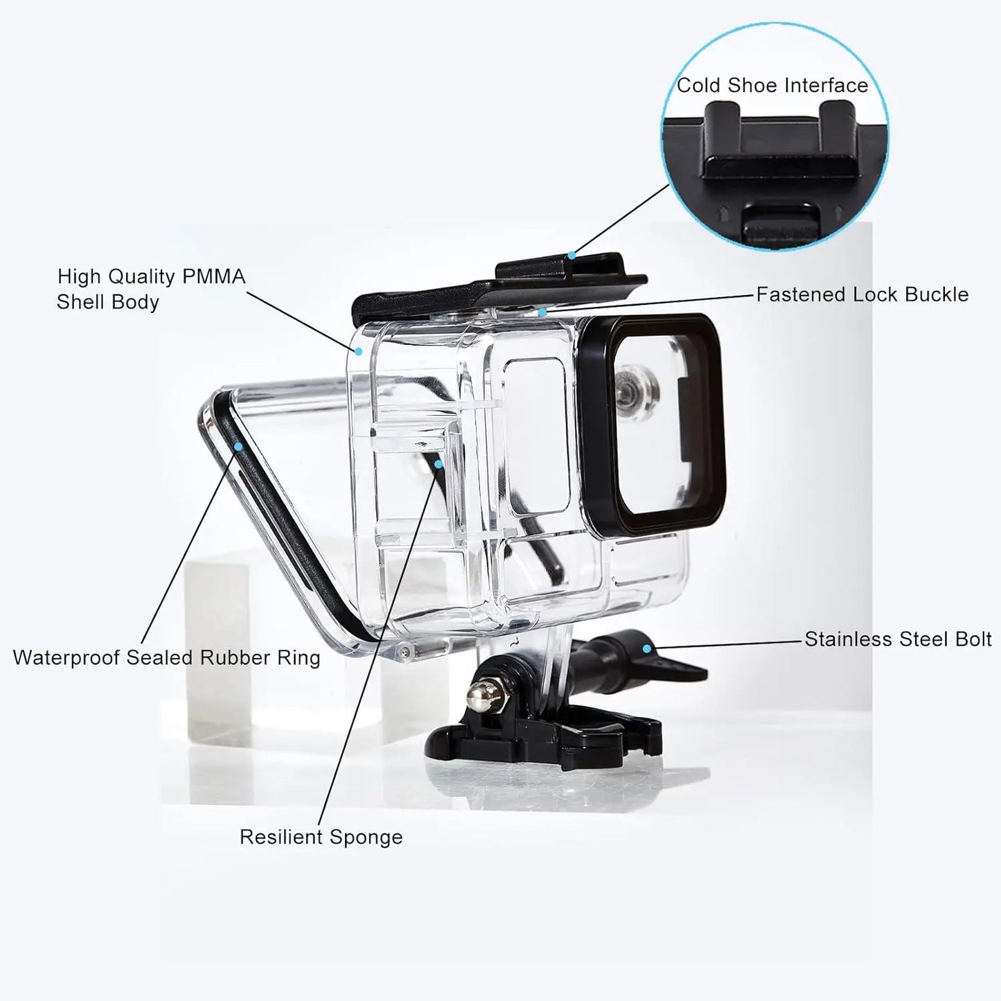 Insta360 Ace Pro/Pro2 Waterproof Housing & Dive Filter Kit 60M