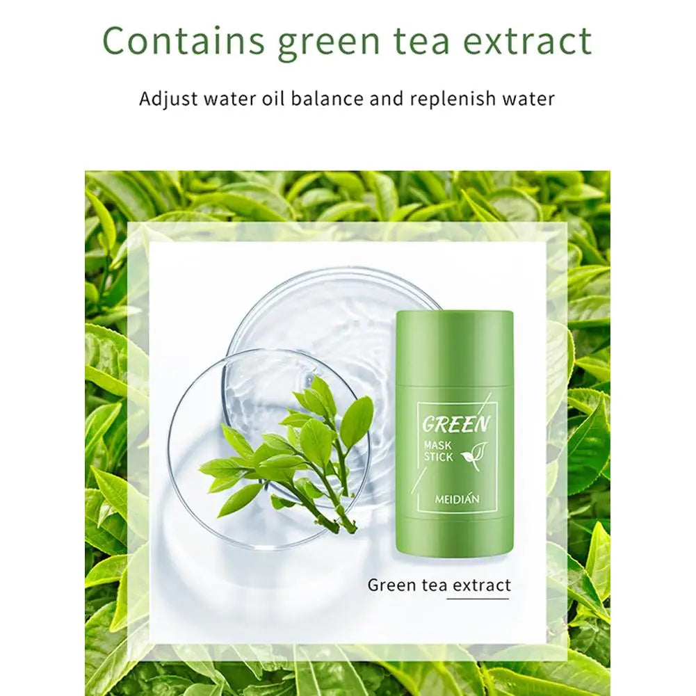 Green Tea Cleansing Stick Mask – Pore Minimizer & Blackhead Remover