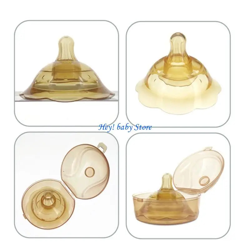 Silicone Nipple Protectors for Breastfeeding | Shield Cover Set