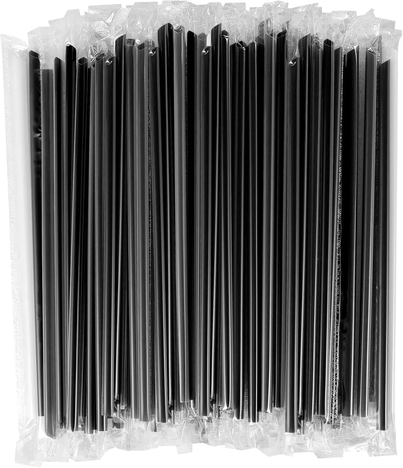 100PCS Transparent Straws Individually Packaged Disposable Straws Suitable for Home Party Wedding Milk Juice Milkshake Coffee Peaceful Pleasures Health and Wellness
