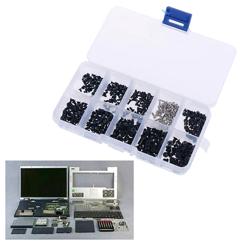 500pcs Laptop Screw Set – M2 M2.5 M3 Universal Repair Kit