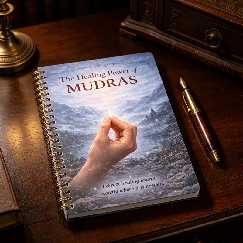 Healing Power Mudras Hand Yoga Notebook Health Diet Fitness Books