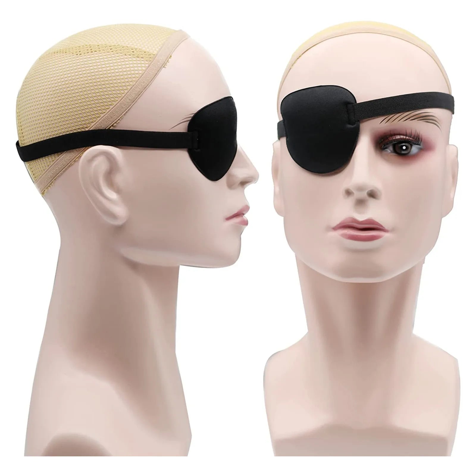 1 Pcs Eye Patch Eye Patches For Adults Adjustable Soft Amblyopia Lazy Eye Patches For Left Or Right Eyes, For Adults And Kids Peaceful Pleasures Health and Wellness