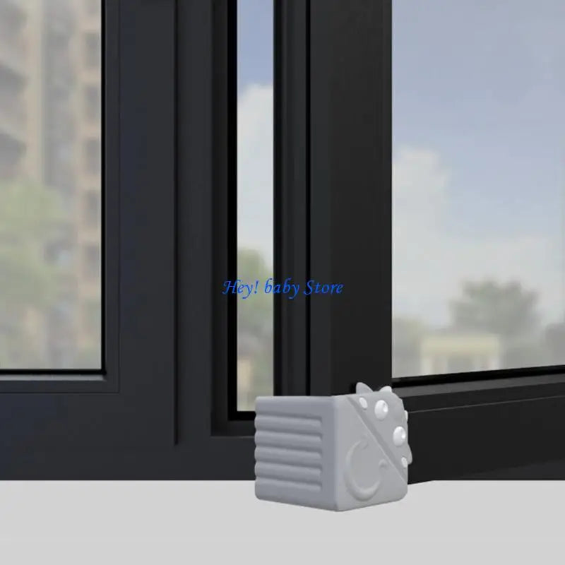 Baby Window Corner Guards – ABS Silicone Childproof Protectors
