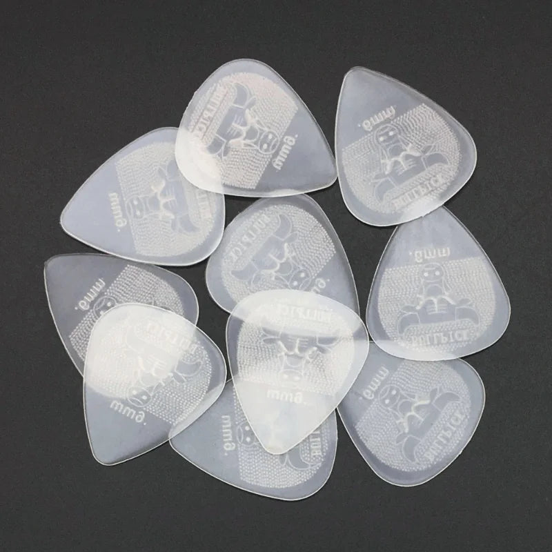 Bull Head Guitar Pick Durable Nylon Non-slip Design Mediator Acoustic