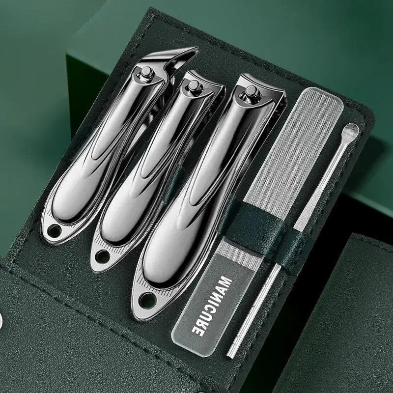 Manicure Set Personal Care Nail Kit 5 Pieces Nail Set Grooming Kit Peaceful Pleasures Health and Wellness B