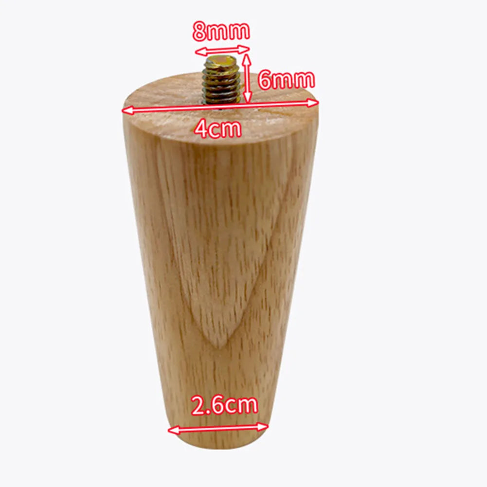 Sofa Leg Furniture Screw Solid Wood Wooden Table Cabinet Parts Home