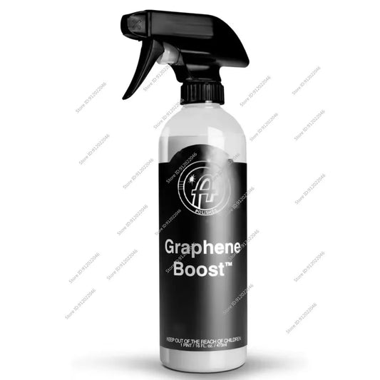 Graphene Boost Graphene Ceramic Coating Spray for Car Detailing Protection Extends Life of Top Coat Ceramics Maintenance Spray Peaceful Pleasures Health and Wellness 473ml